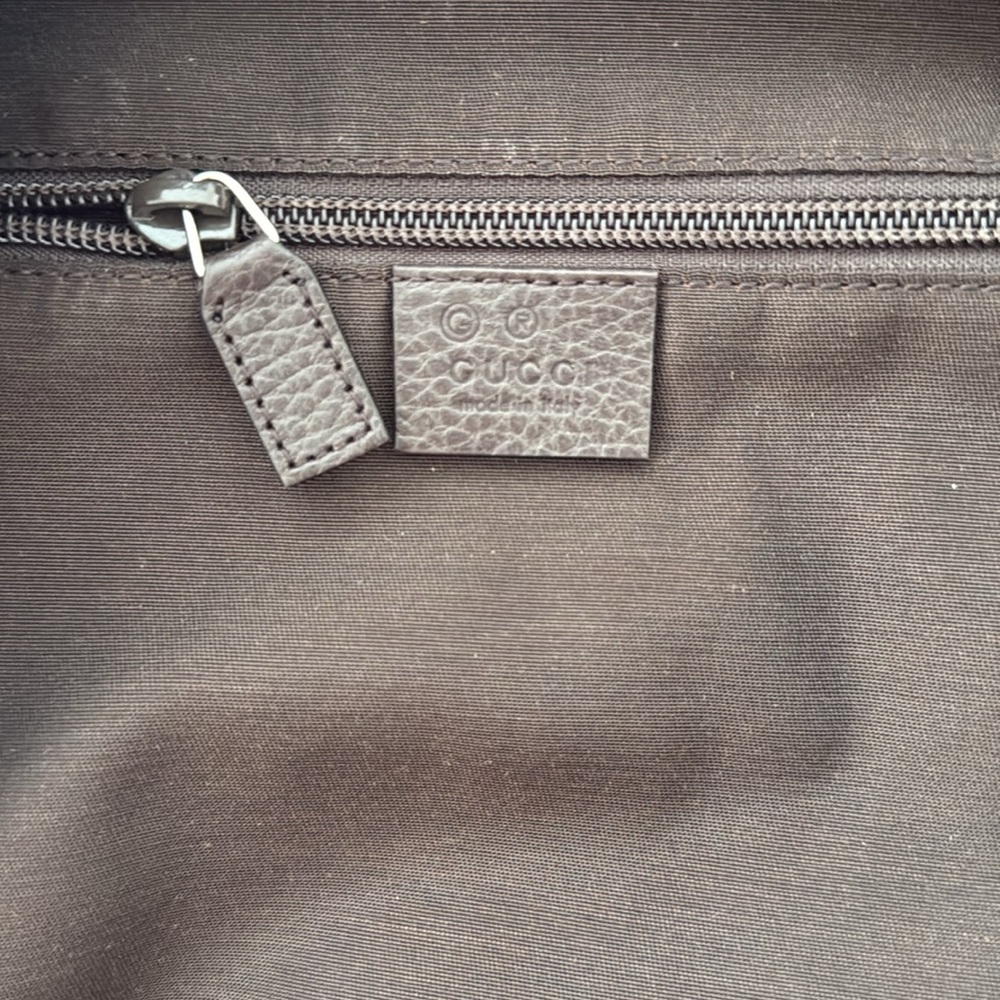 Gucci Canvas Monogrammed Backpack - image 8